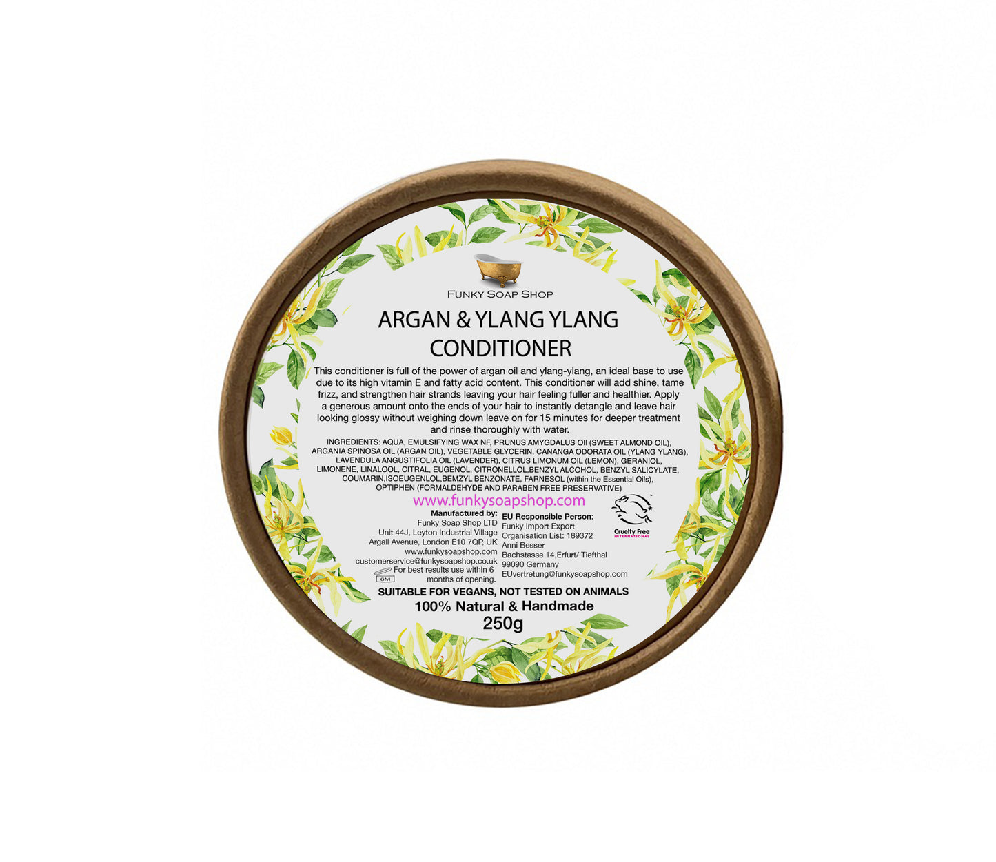Argan Oil & Ylang Ylang Hair Conditioner