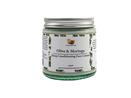 Crema acondicionadora profunda de oliva y moringa