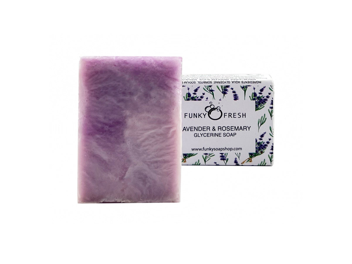 Lavender & Rosemary Soap - Funky Soap Shop
