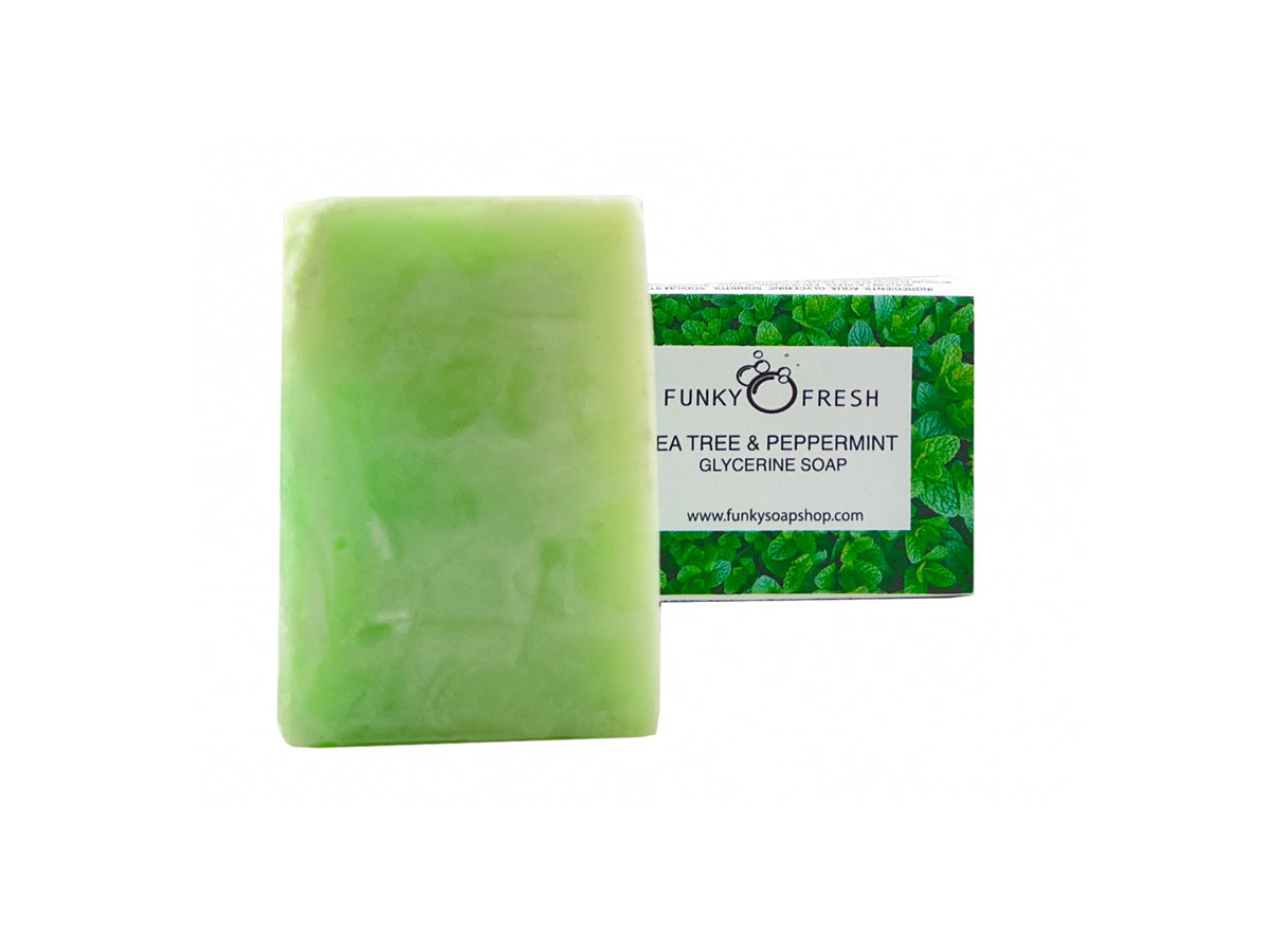 Tea Tree and Peppermint Soap - Funky Soap Shop