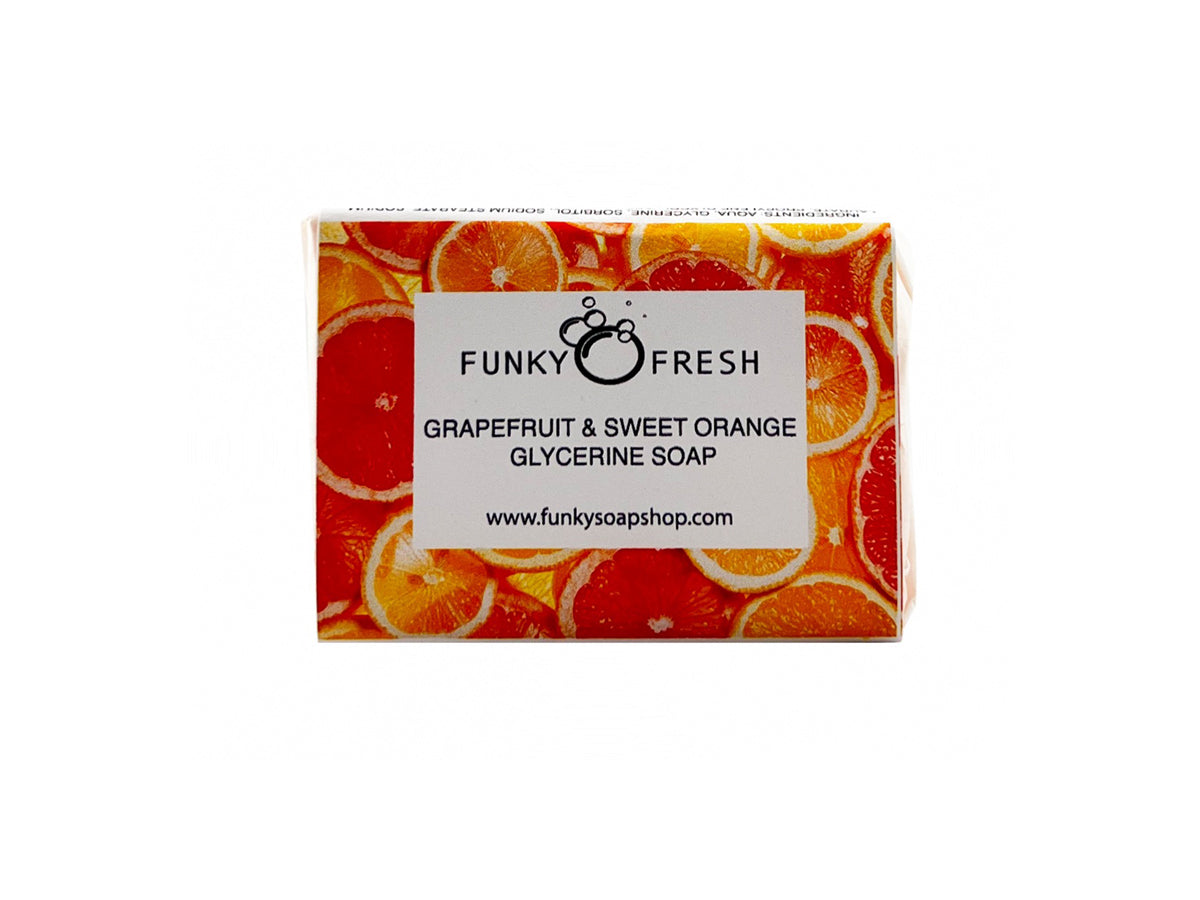 Grapefruit & Sweet Orange Soap - Funky Soap Shop