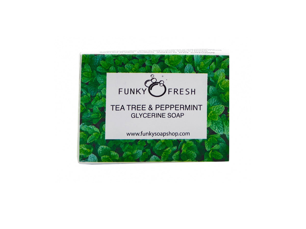 Tea Tree and Peppermint Soap - Funky Soap Shop