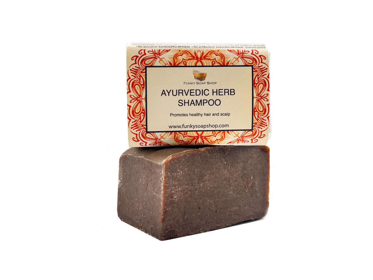 Ayurvedic Herb Shampoo Bar - Funky Soap Shop
