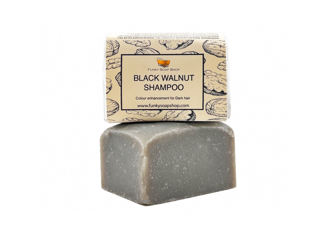 Black Walnut Shampoo Bar - Funky Soap Shop