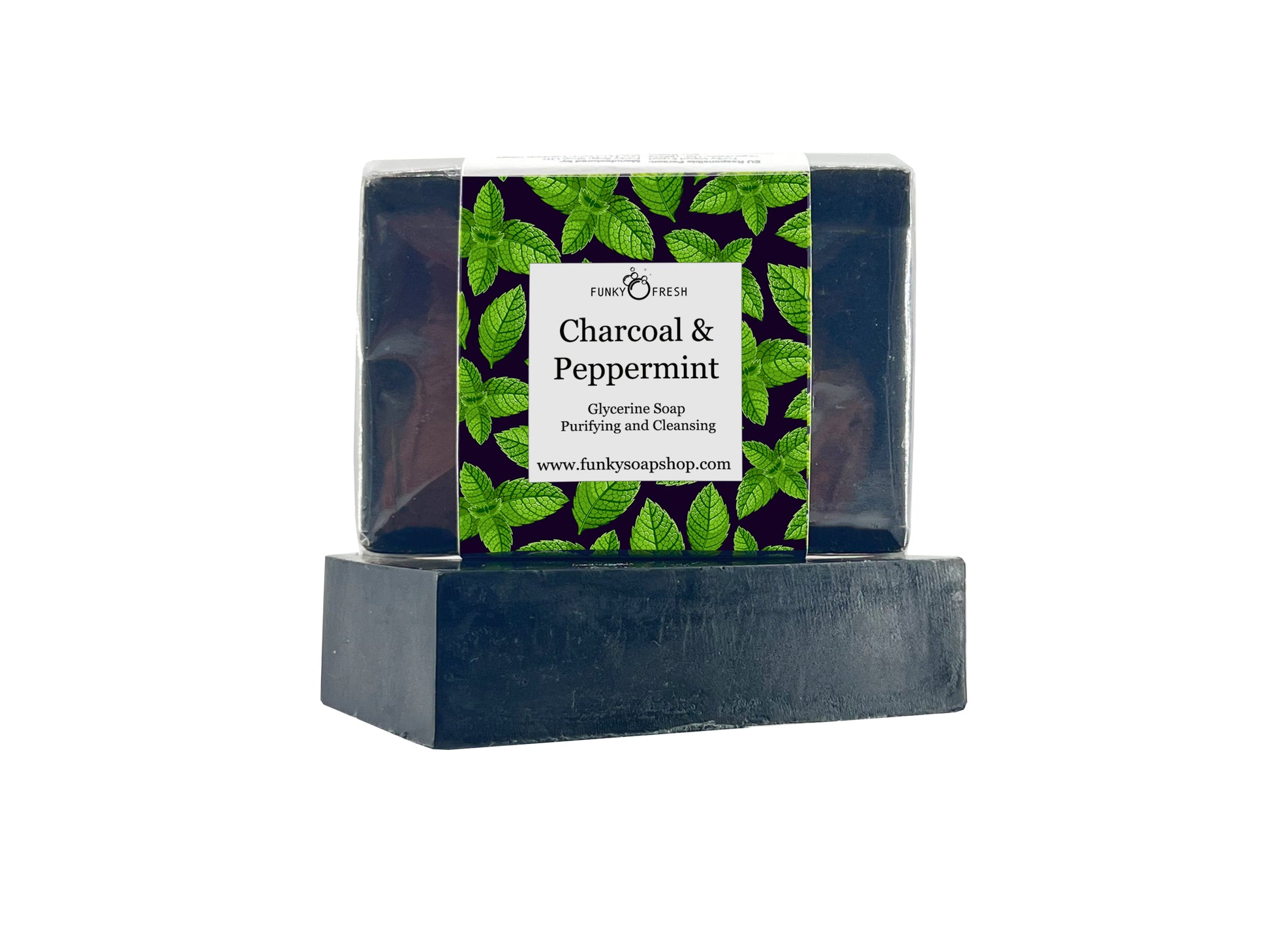 Charcoal Glycerine Soap - Funky Soap Shop