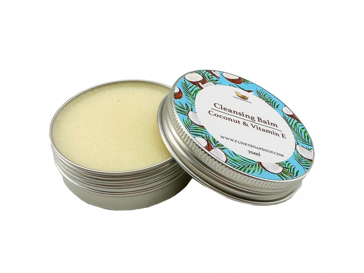 Cleansing Balm with Coconut & Vitamin E - Funky Soap Shop
