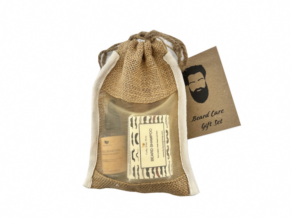 Beard Grooming Gift Pouch - Funky Soap Shop