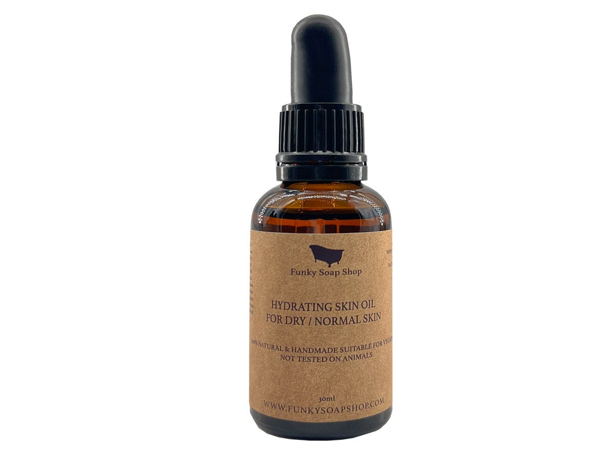 Hydrating Face Oil For Dry/Normal Skin, 100% Pure Sea-buckthorn Oil, 30ml - Funky Soap Shop