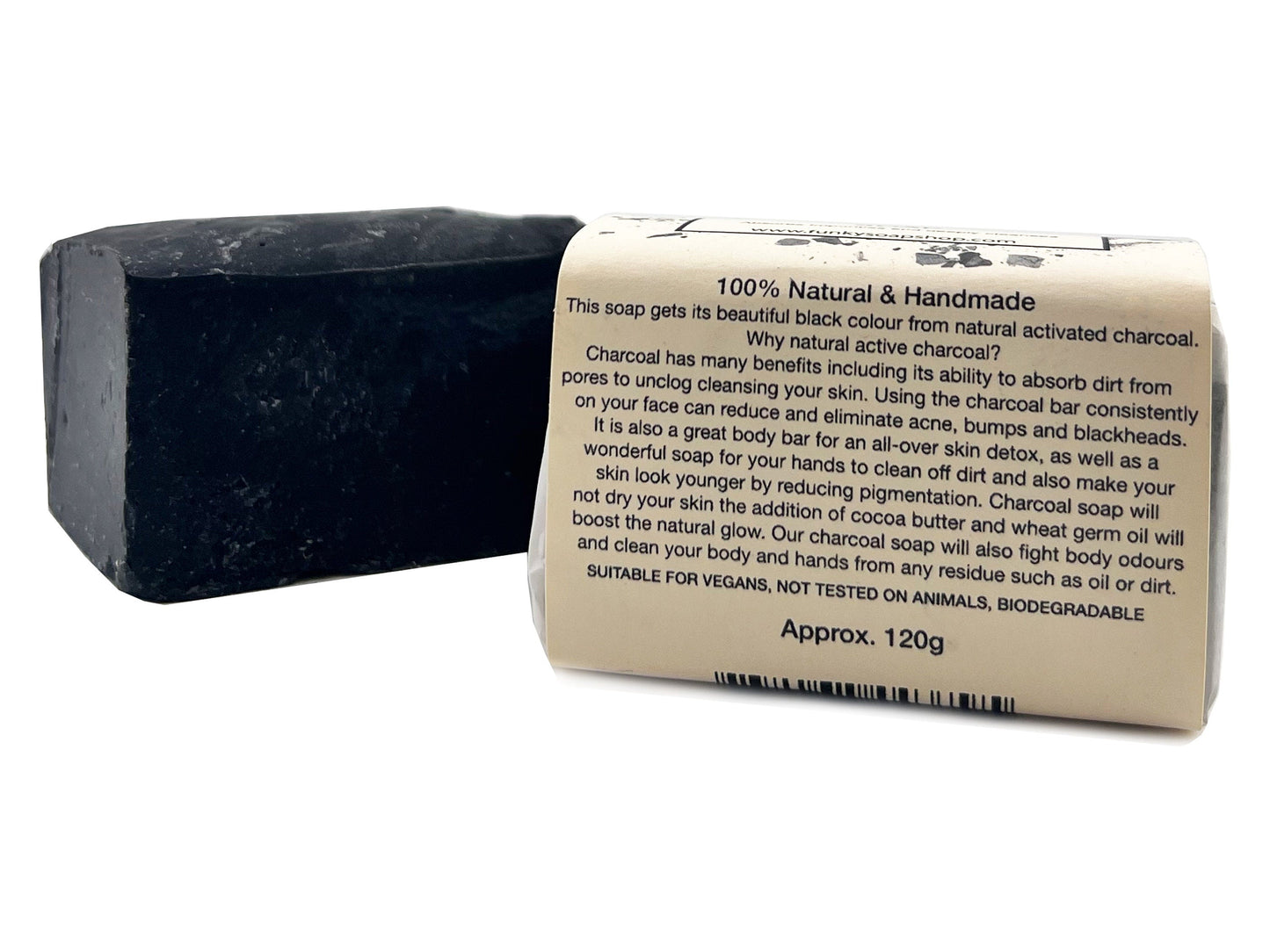 Charcoal Cleansing Soap Bar - Funky Soap Shop