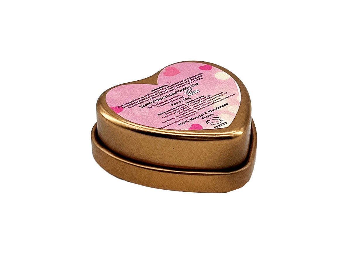 Candy Berry Lip Balm, 100% Handmade And Natural, 1 Tin Of 20g - Funky Soap Shop